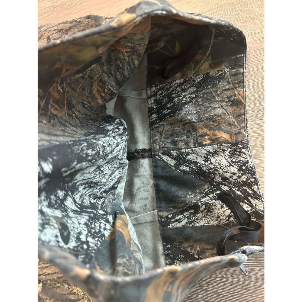 Mossy Oak Camo Strapless Dress Womens Large Break Up Infinity A-Line Country - Picture 8 of 12